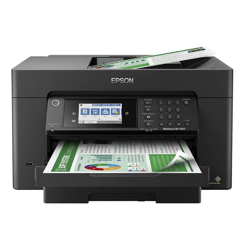 EPSON Workforce 7820 A3 – Alta velocidad / Cabezal industrial / Dúplex / WiFi